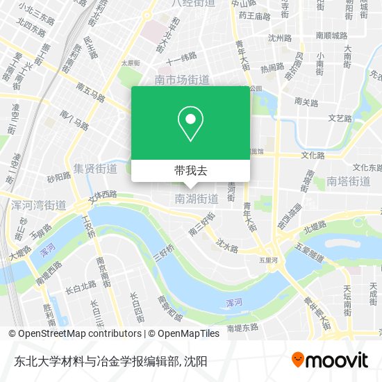 东北大学材料与冶金学报编辑部地图