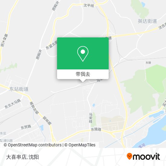 大喜串店地图