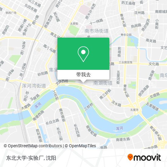 东北大学-实验厂地图