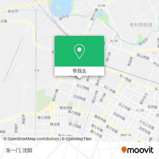 东一门地图