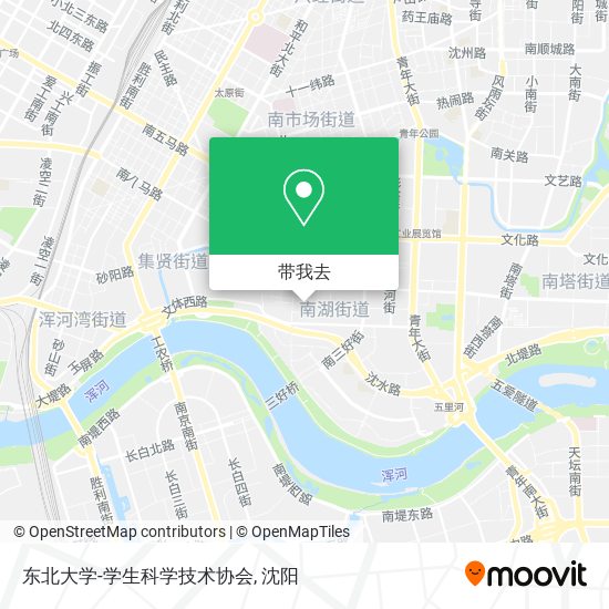 东北大学-学生科学技术协会地图