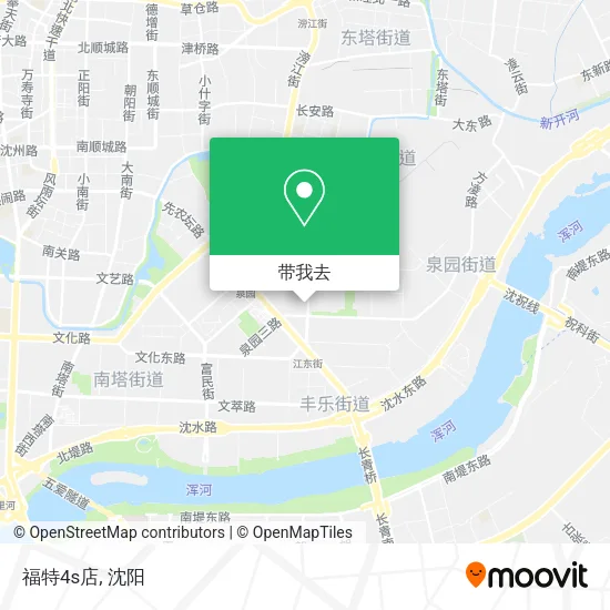 福特4s店地图