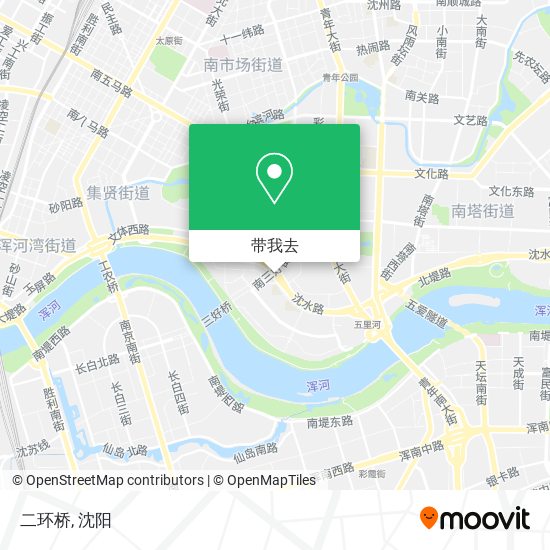 二环桥地图