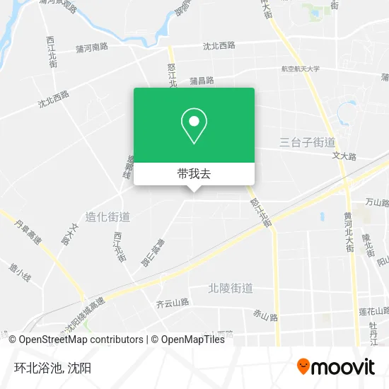 环北浴池地图