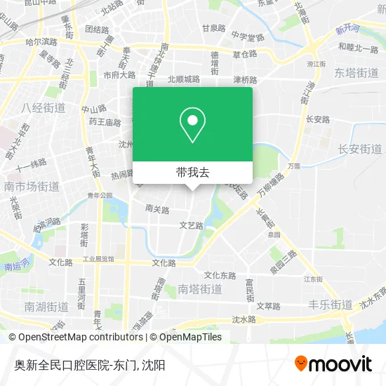 奥新全民口腔医院-东门地图