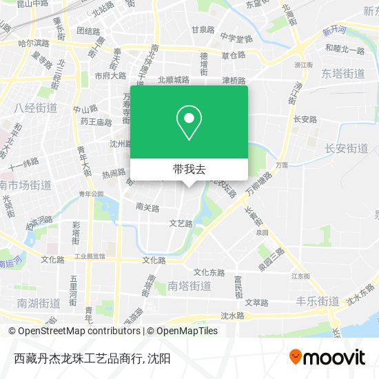 西藏丹杰龙珠工艺品商行地图