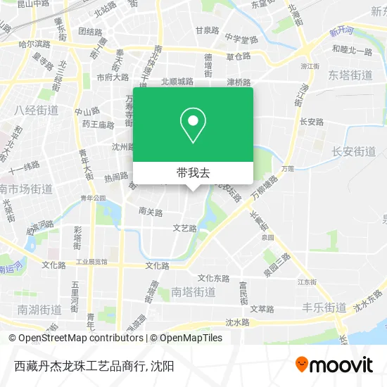 西藏丹杰龙珠工艺品商行地图
