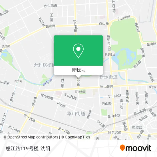 怒江路119号楼地图