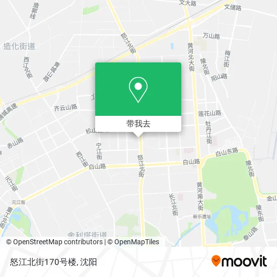 怒江北街170号楼地图