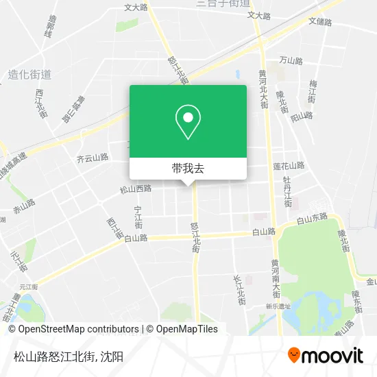 松山路怒江北街地图