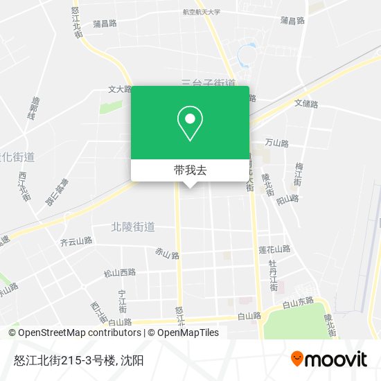 怒江北街215-3号楼地图