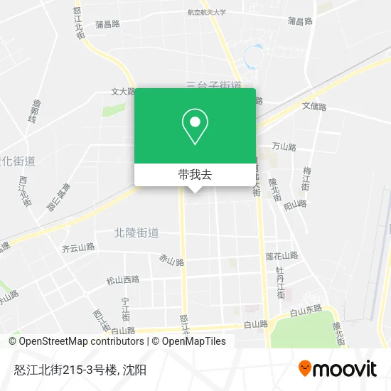 怒江北街215-3号楼地图