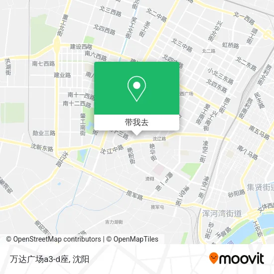 万达广场a3-d座地图