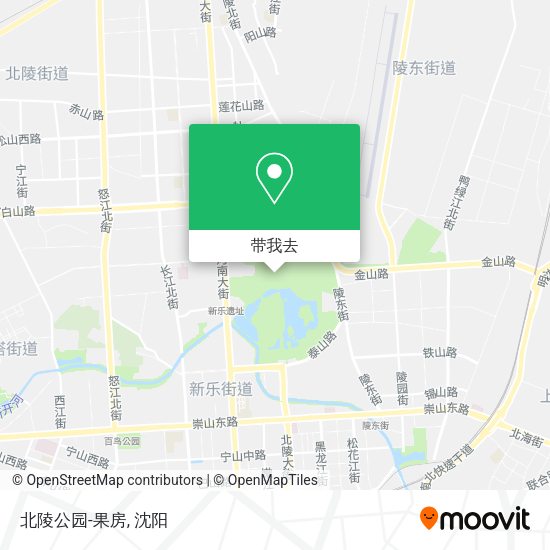北陵公园-果房地图