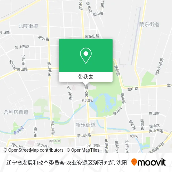 辽宁省发展和改革委员会-农业资源区别研究所地图