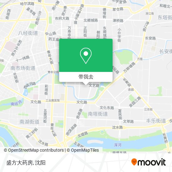 盛方大药房地图