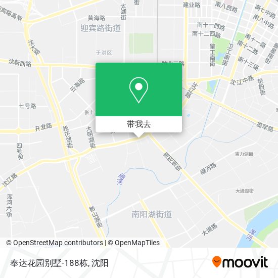 奉达花园别墅-188栋地图
