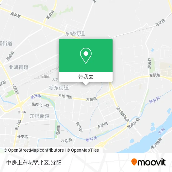 中房上东花墅北区地图