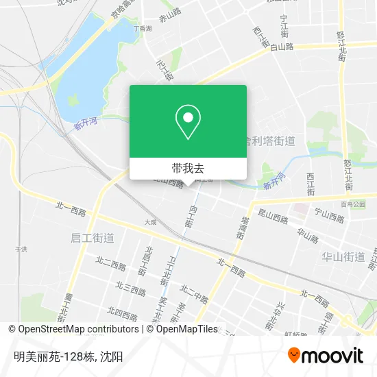 明美丽苑-128栋地图