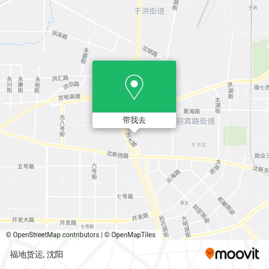福地货运地图