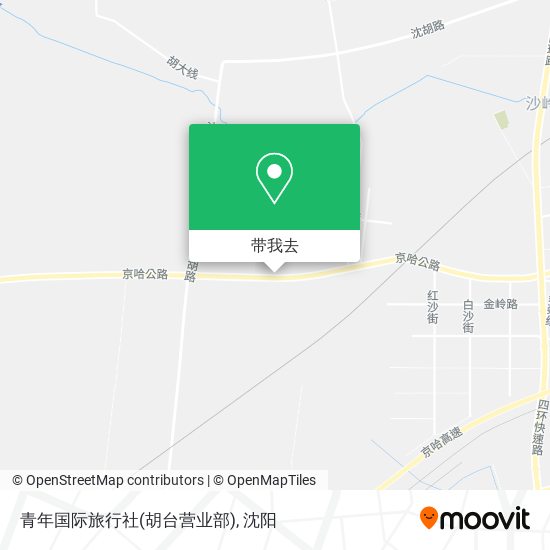 青年国际旅行社(胡台营业部)地图