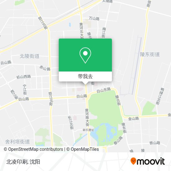 北凌印刷地图