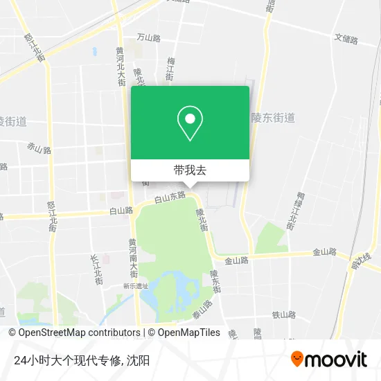 24小时大个现代专修地图