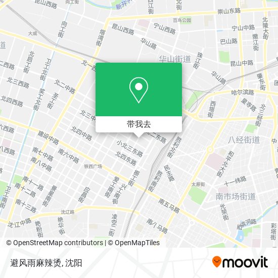 避风雨麻辣烫地图