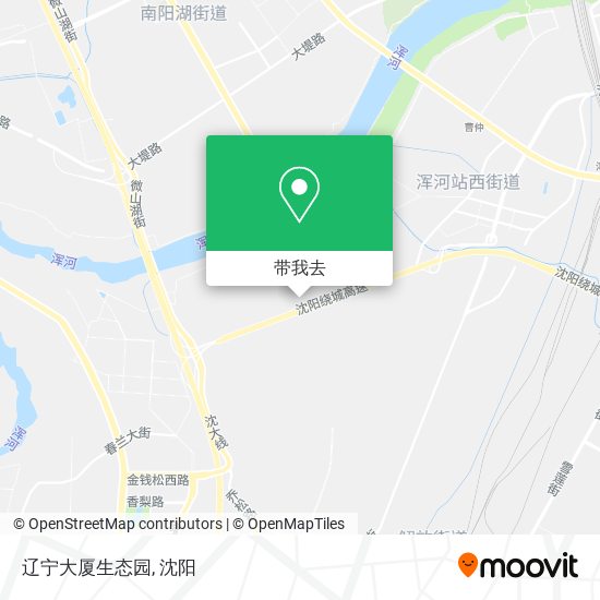 辽宁大厦生态园地图