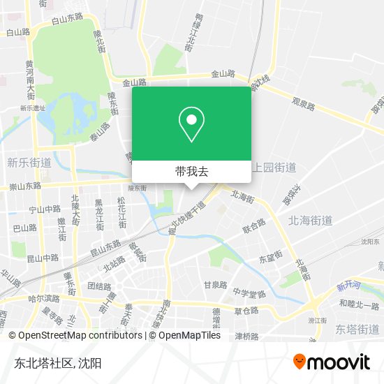 东北塔社区地图