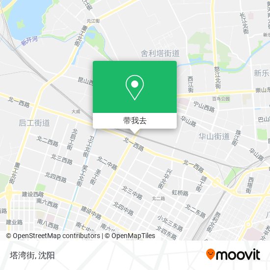 塔湾街地图
