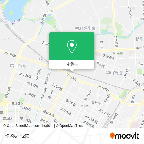 塔湾街地图