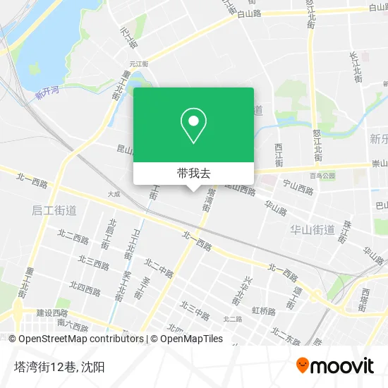 塔湾街12巷地图