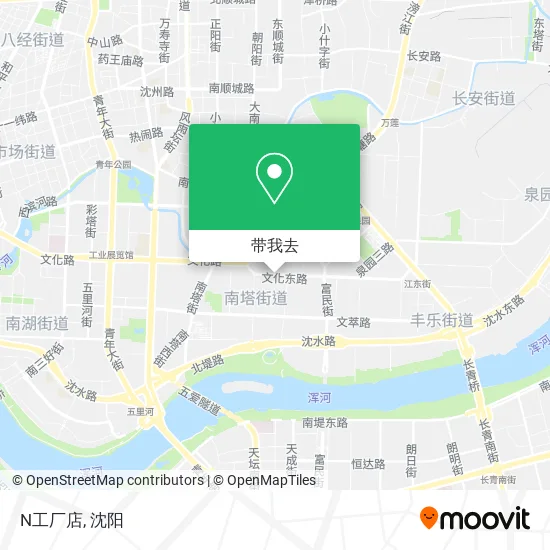 N工厂店地图