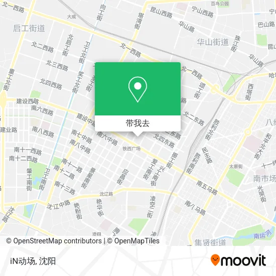 iN动场地图