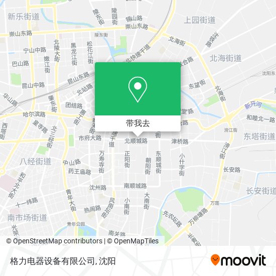 格力电器设备有限公司地图