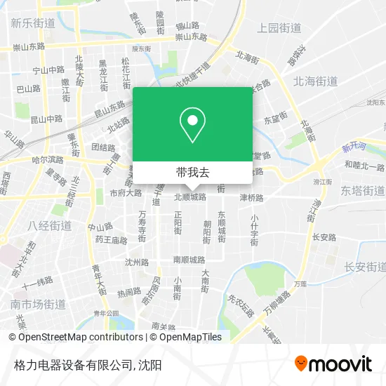 格力电器设备有限公司地图