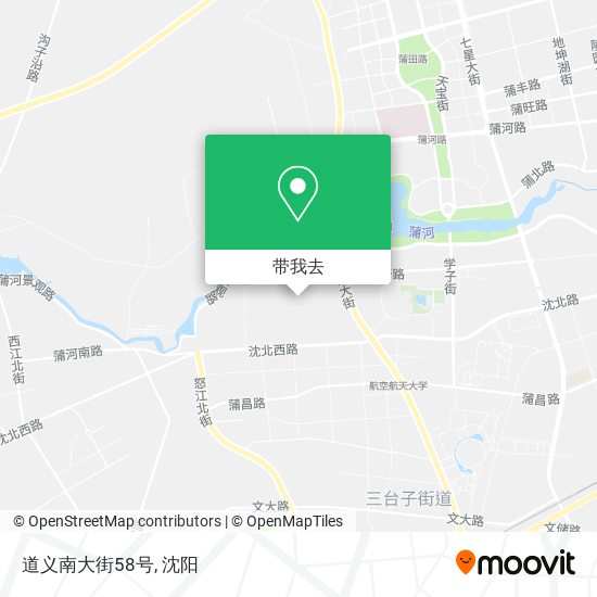道义南大街58号地图