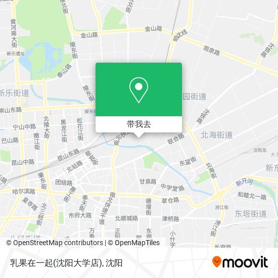 乳果在一起(沈阳大学店)地图