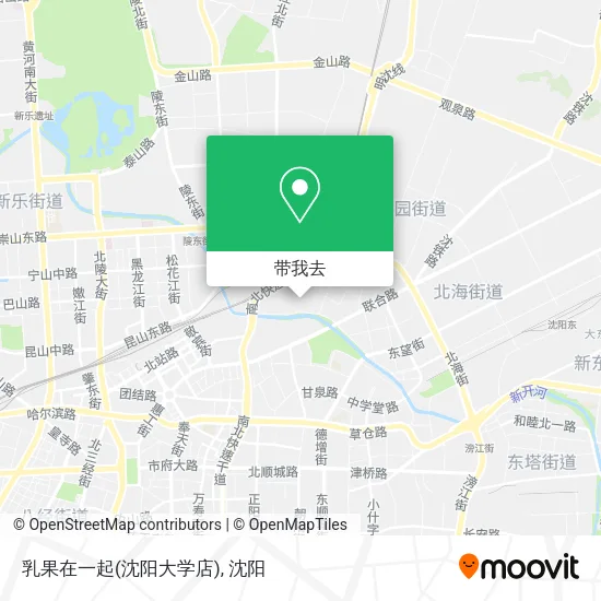 乳果在一起(沈阳大学店)地图