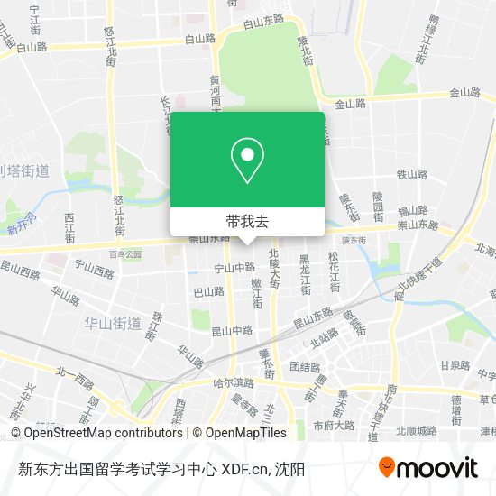 新东方出国留学考试学习中心 XDF.cn地图