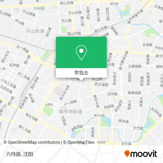 六纬路地图