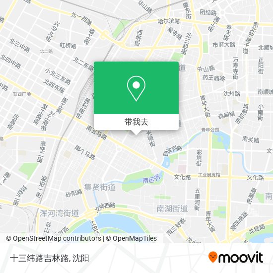 十三纬路吉林路地图