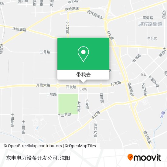 东电电力设备开发公司地图