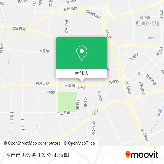 东电电力设备开发公司地图