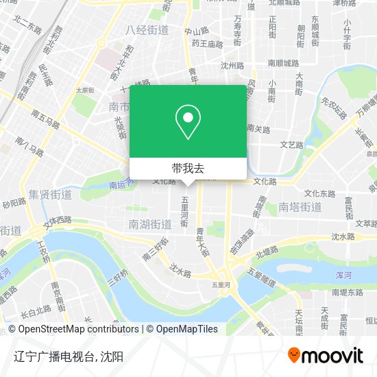 辽宁广播电视台地图