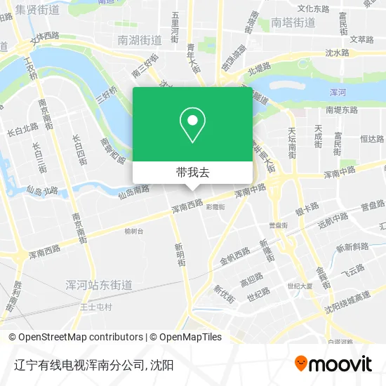 辽宁有线电视浑南分公司地图