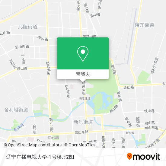 辽宁广播电视大学-1号楼地图