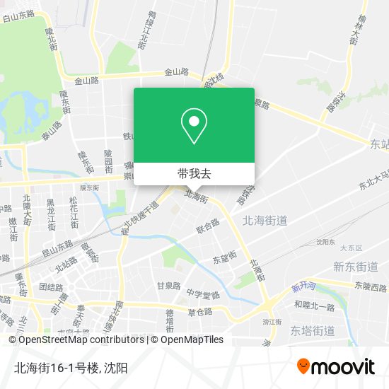 北海街16-1号楼地图