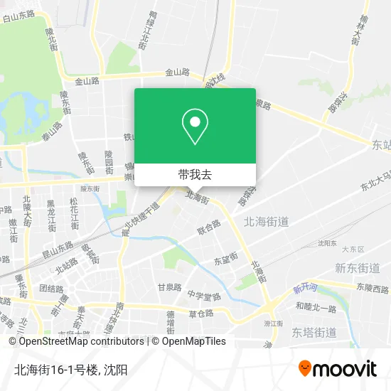 北海街16-1号楼地图
